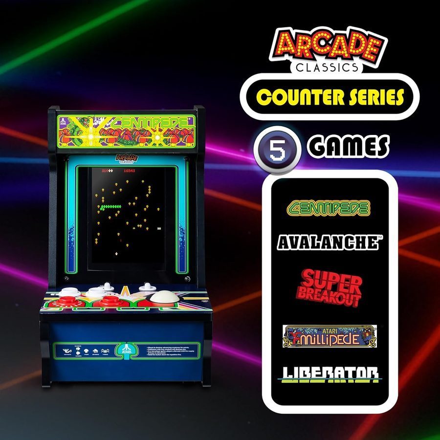 Centipede Counter Series Arcade Machine — view 2